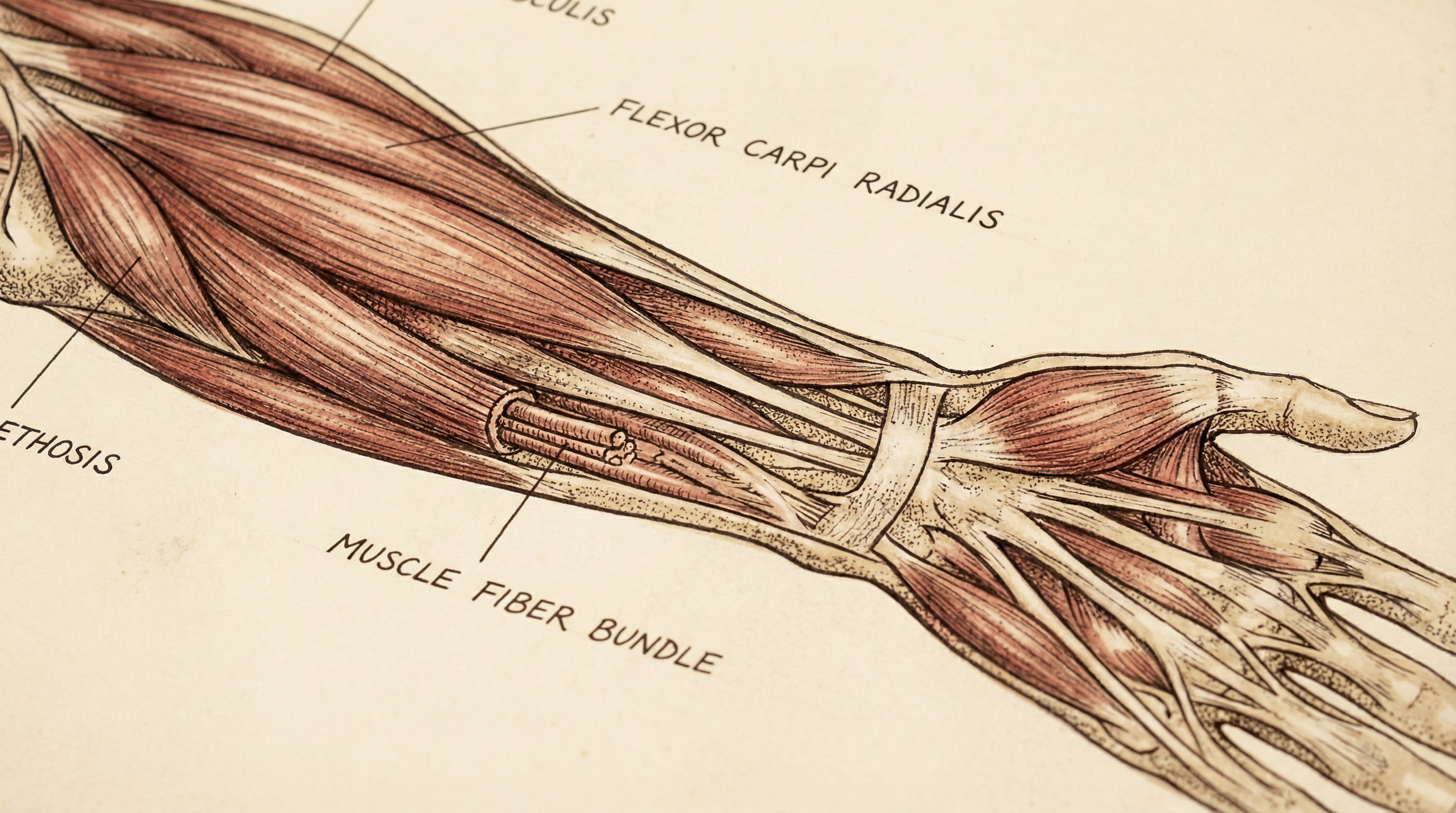 Muscle anatomy illustration